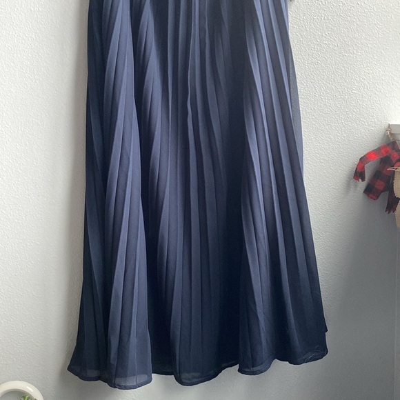 Lulus Women’s Pleated Asymmetrical Dress - Picture 2 of 8